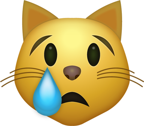 Download Crying Cat Iphone Emoji Icon in JPG and AI ...