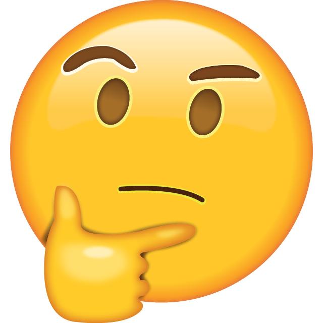 Thinking Emoji [Download Thinking Emoji in PNG] | Emoji Island