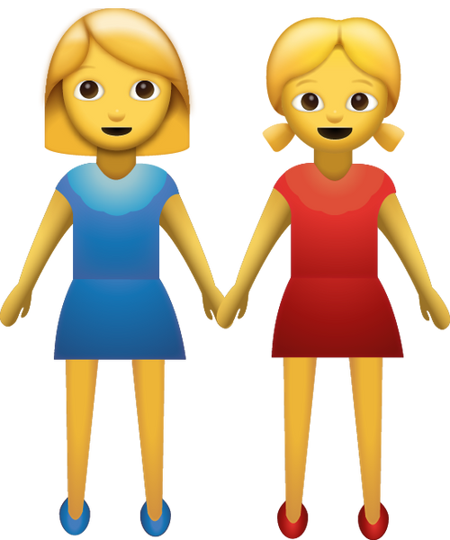 Lesbian Emoji  Free Download IOS Emojis Emoji  Island