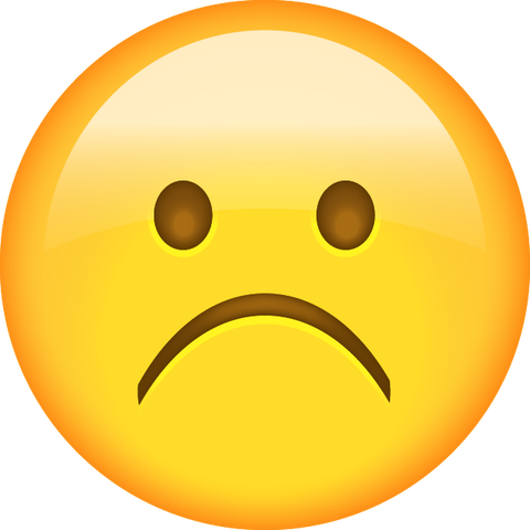 Download Very Sad Emoji Image in PNG | Emoji Island