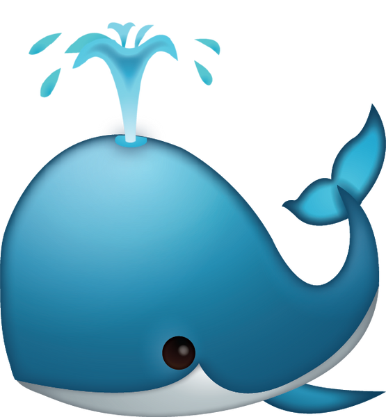 Whale Spouting Emoji [Free Download IOS Emojis] | Emoji Island