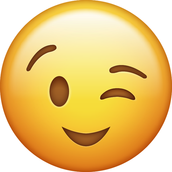 Wink Emoji Free Download IOS Emojis Emoji Island