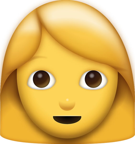 Woman Emoji Free Download Ios Emojis Emoji Island