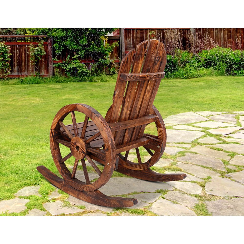 rocking chair with wheels