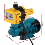 Giantz Peripheral Water Pump With Auto Controller - 35L/min - The Hippie House