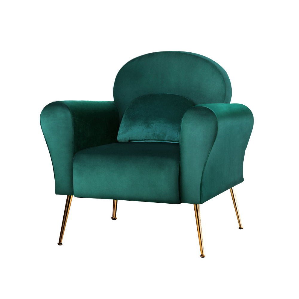 green easy chair