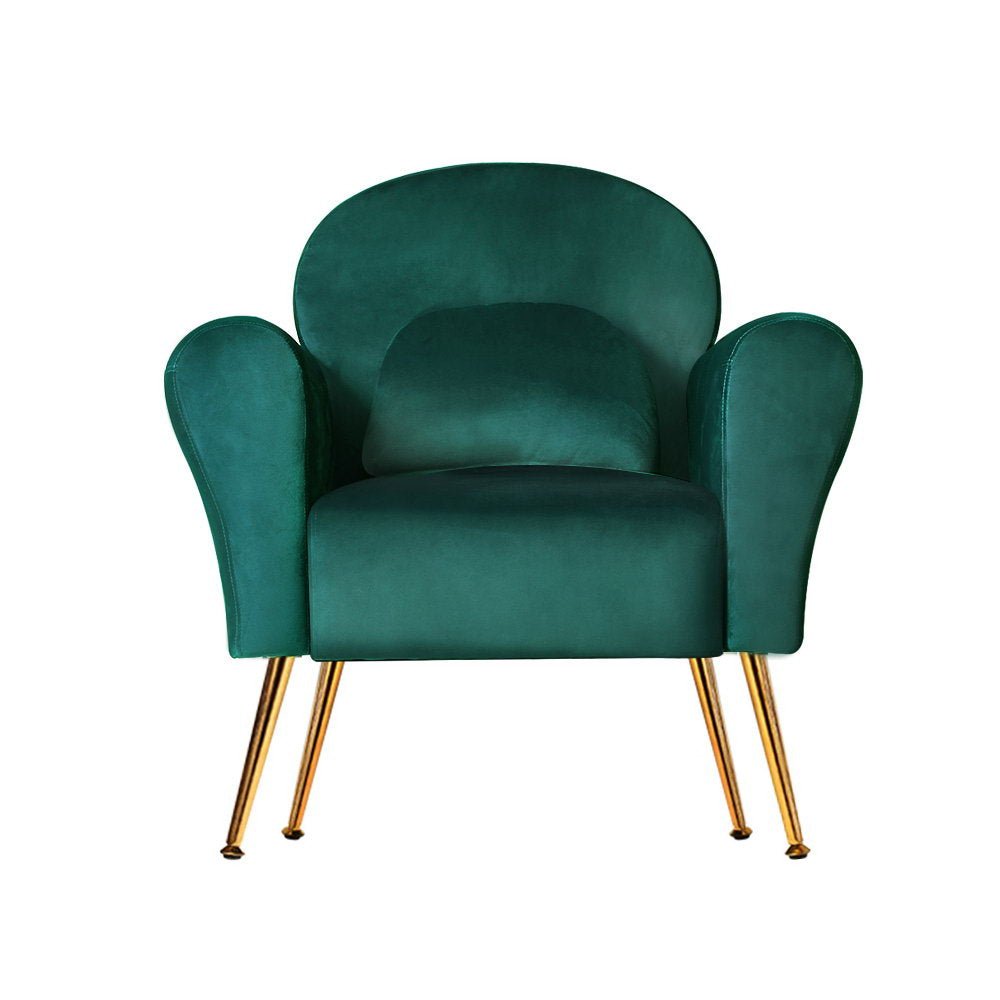 green easy chair