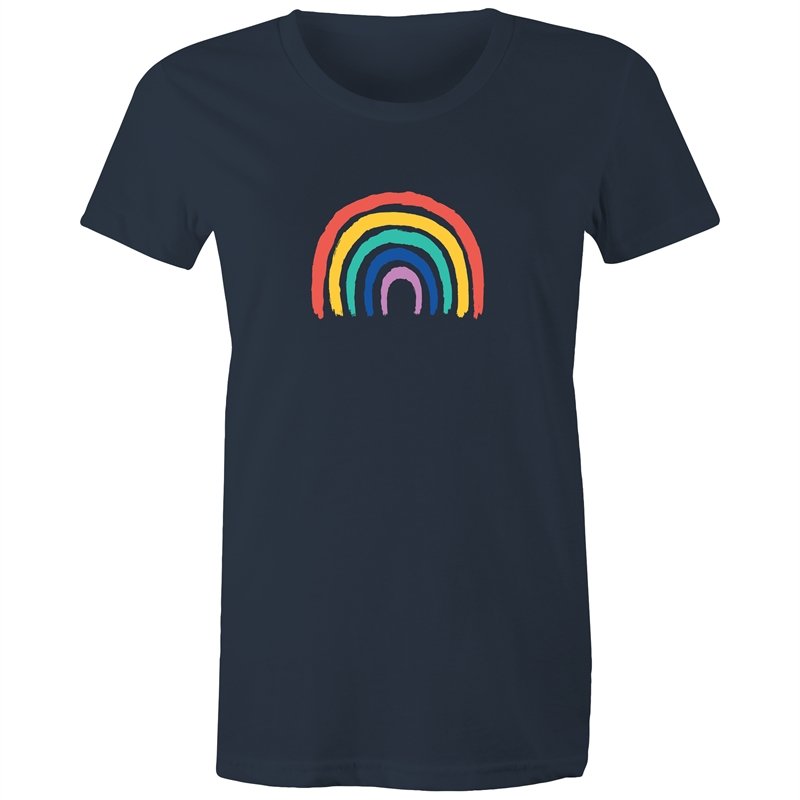 Women's Rainbow T-shirt - The Hippie House