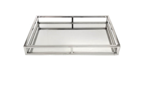 rectangle mirror tray