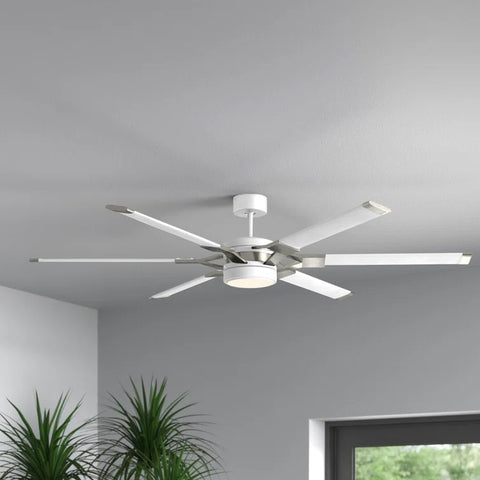 how do you determine the size of a ceiling fan