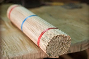 palos de bambú