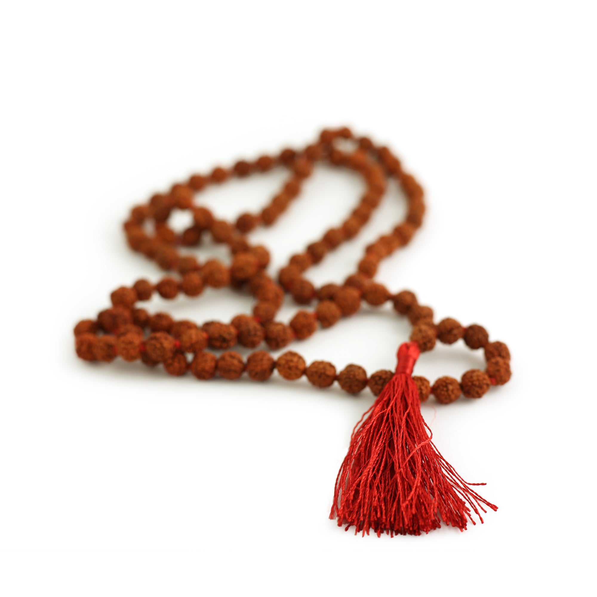 Prayer Mala Beads - Rudraksha - 108 Prayer Beads, Prabhuji's Gifts