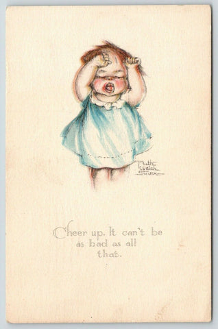 Ruth Welch Siver~Cheer Up: Can't Be as Bad as All That~Lil Girl Cries~Pulls Hair