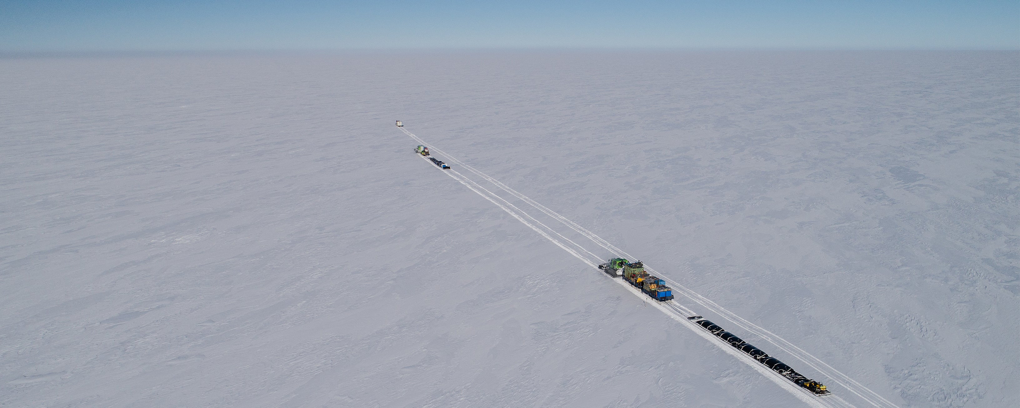 Antarctica Offcut Convoy