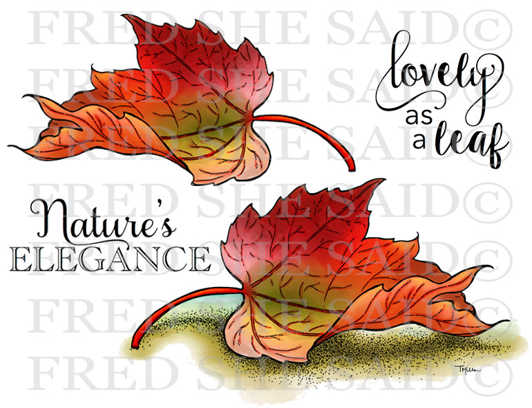 Lovely as a Leaf Digital Set [DIGI869FS]