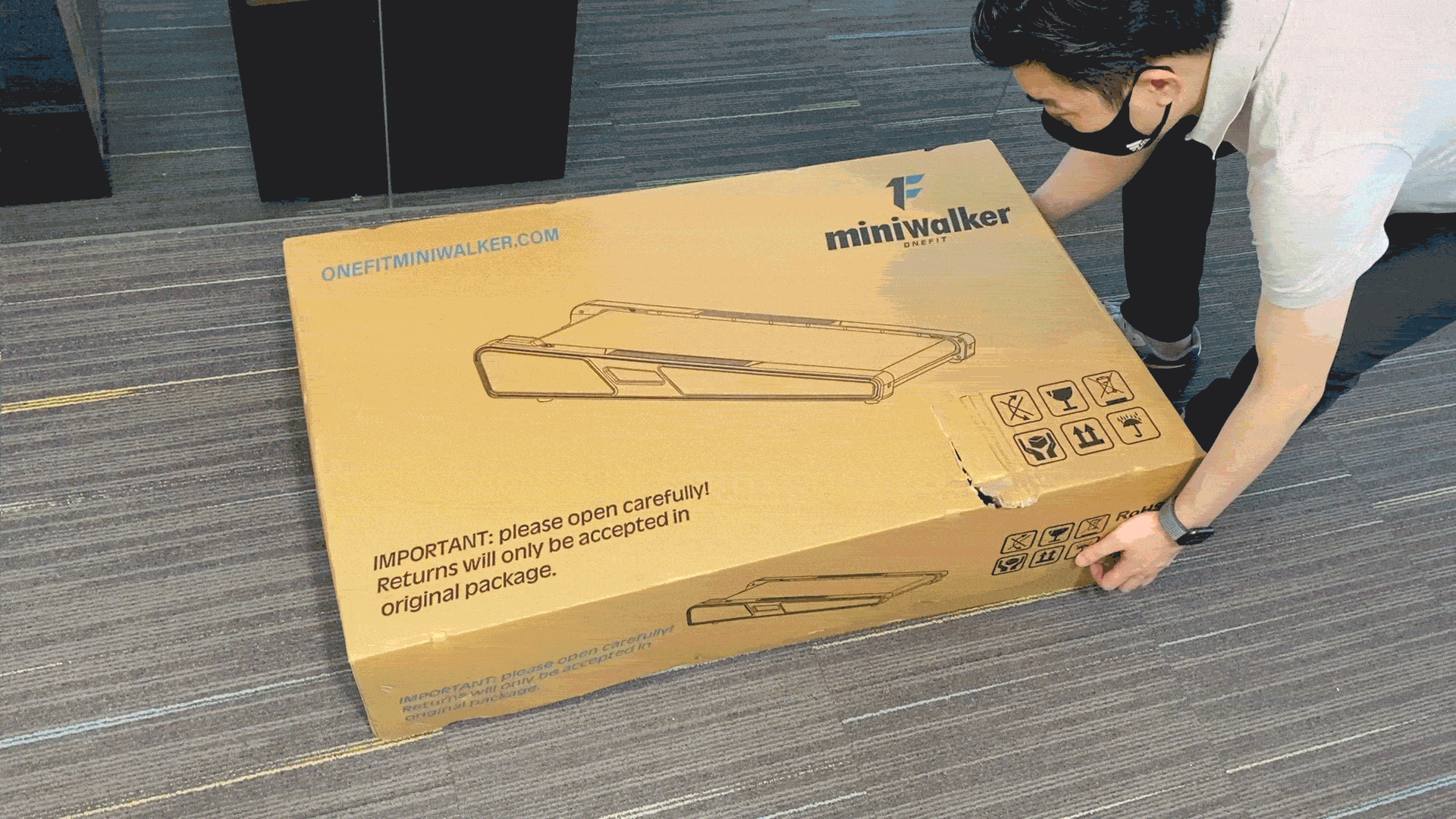 ONEFit Miniwalker Unboxing