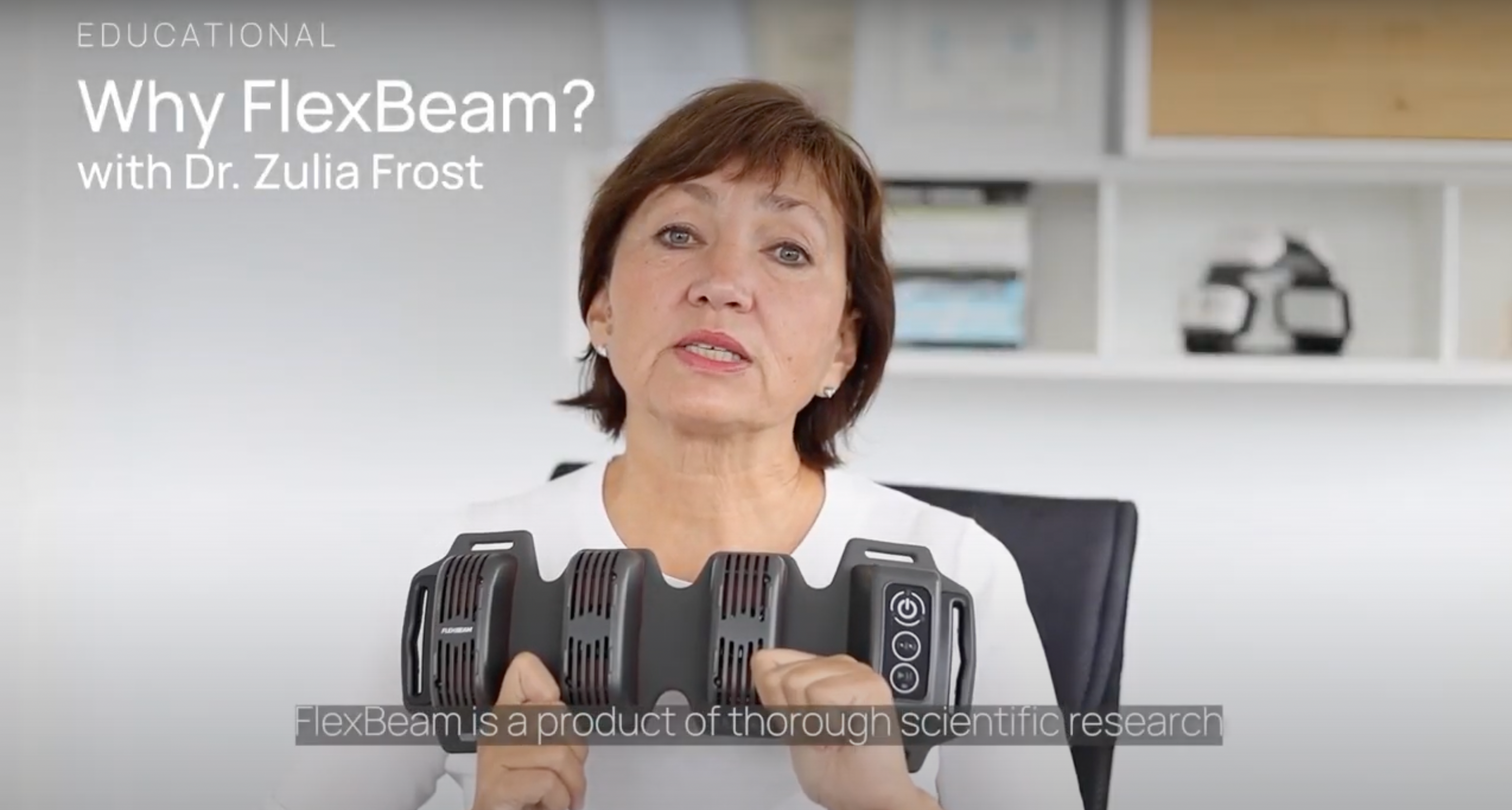 Dr Julia Frost, co-founder of FlexBeam