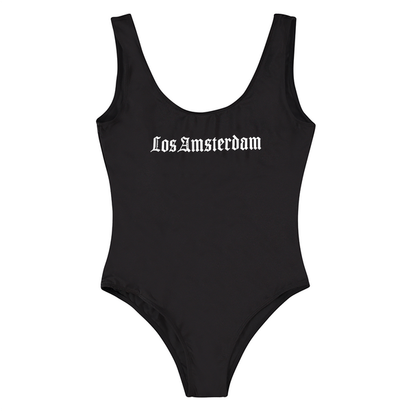 LOS AMSTERDAM BLACK BATHING SUIT – Yellow Claw