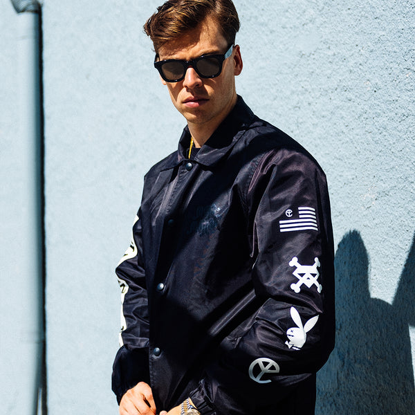 THAT YELLOW  CLAW  NEVER DIES COACH JACKET Yellow  Claw 