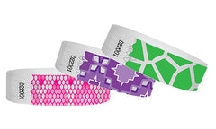 3/4 Design Wristbands