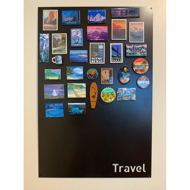 travel magnet display board