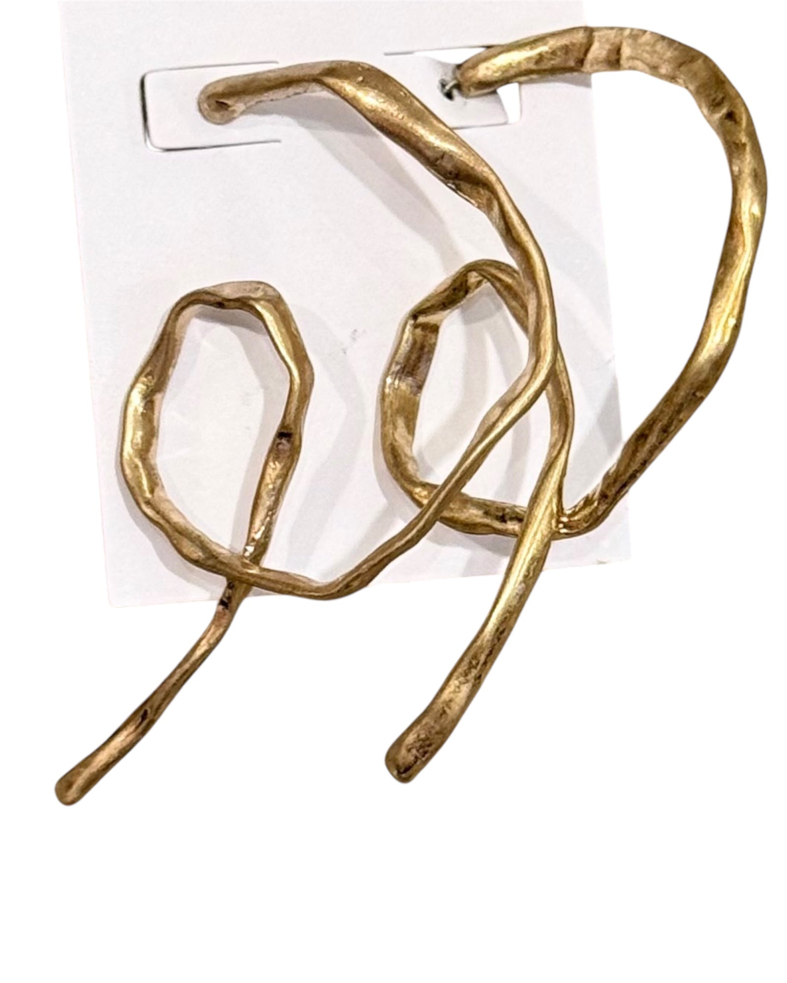 Twisted Open Hoops