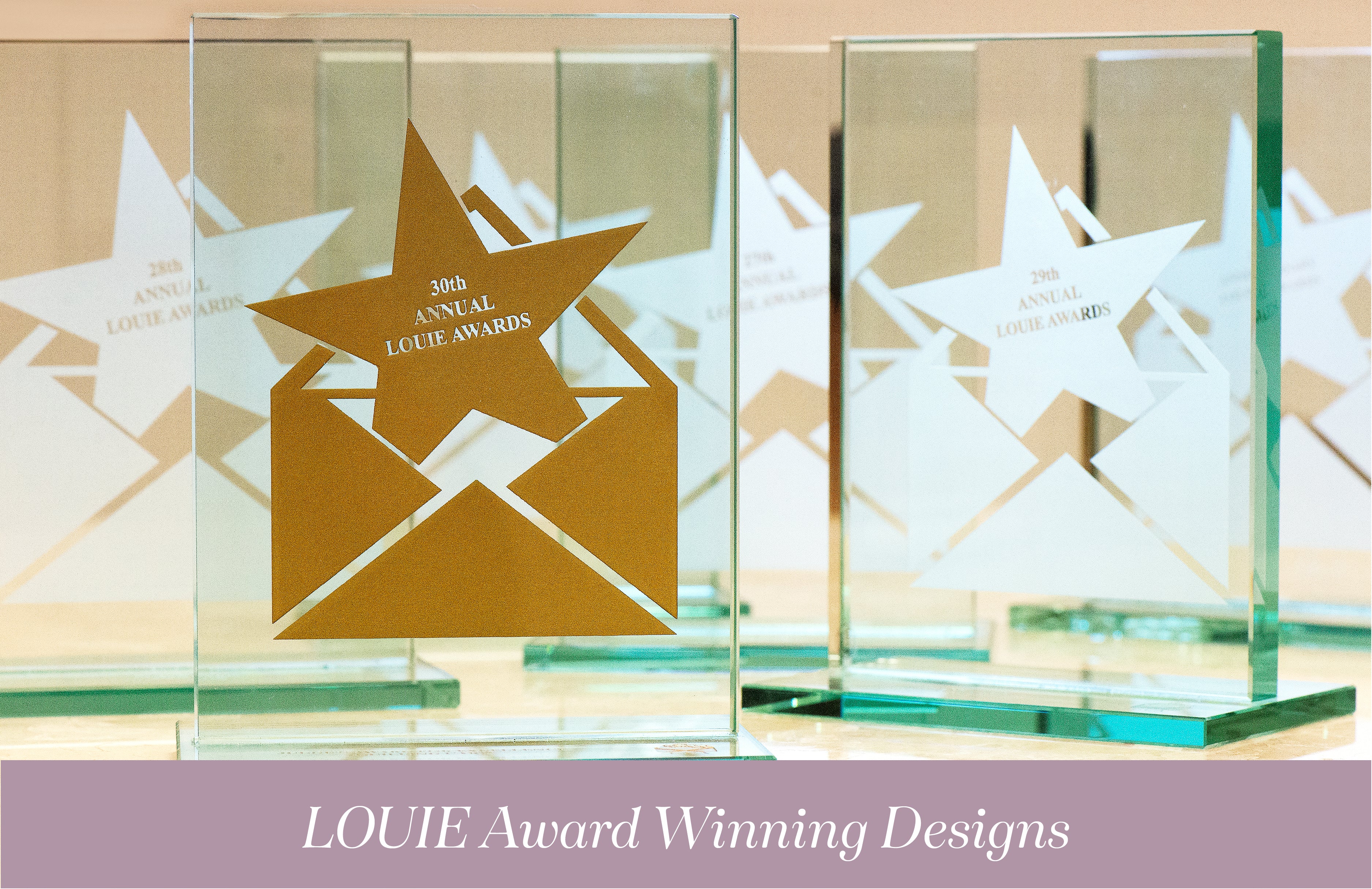 LOUIE Award Trophy Collection