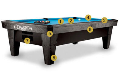 Pro Am Pool Table