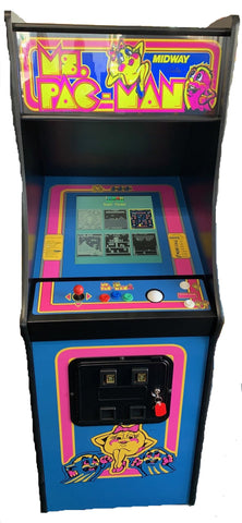 arcade style ms pacman game