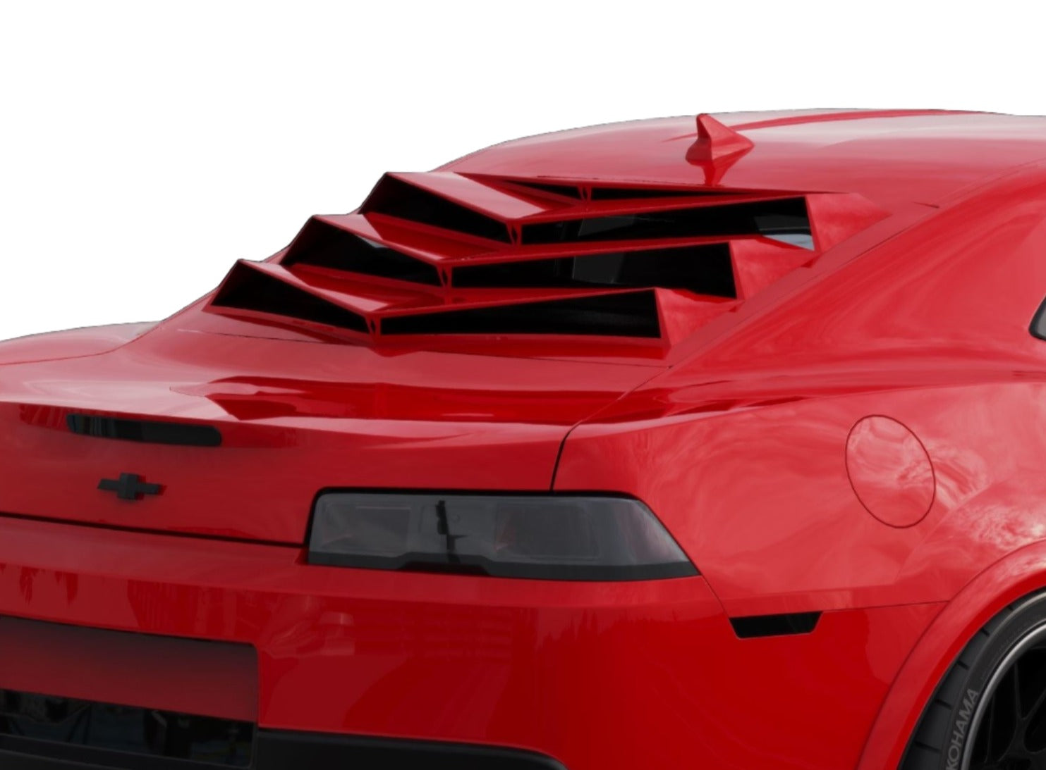 3rd gen camaro rear window louvers deals