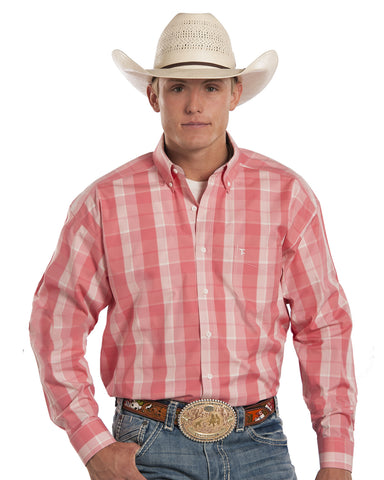 Mens Tuf Cooper Plaid Western Shirt 