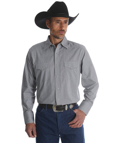 silver western shirt