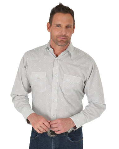 silver western shirt