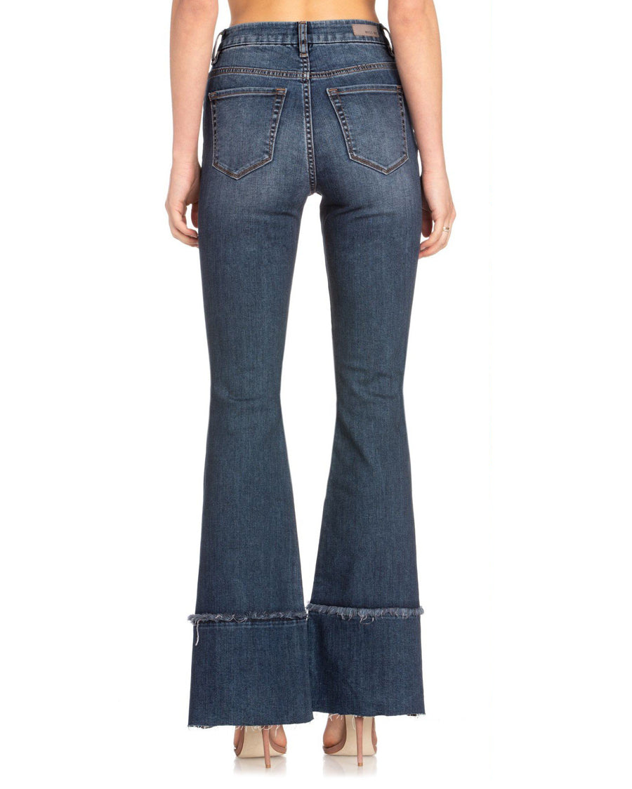 Carli High Rise Super Flare Jeans- Rose