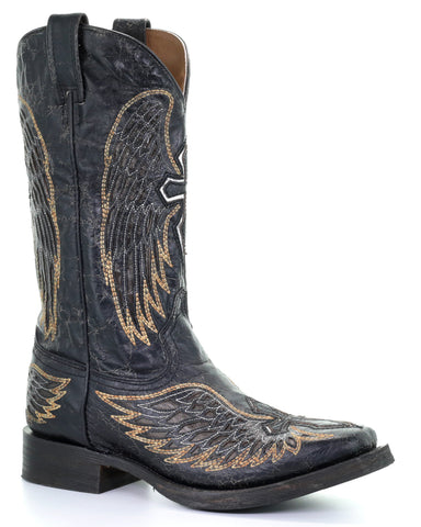 mens cowboy boots with crosses