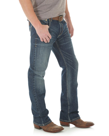 slim straight jeans with cowboy boots