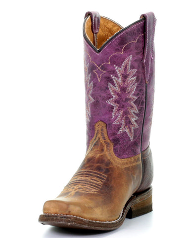 cowboy boots purple