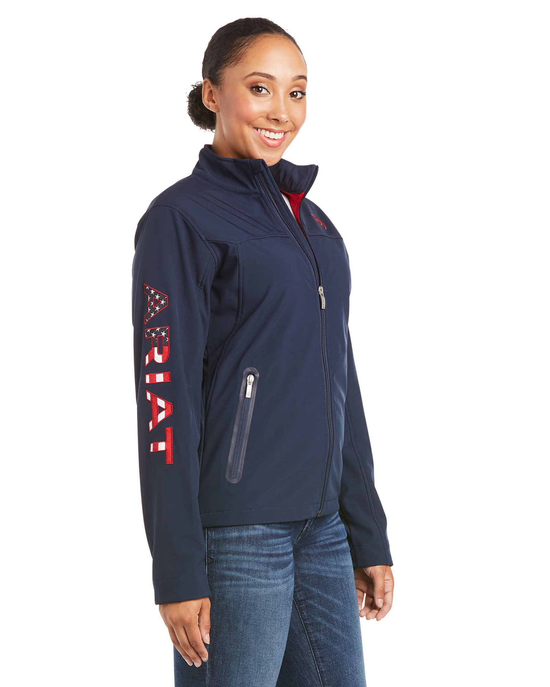 Ariat TEK™ Classic New Team Softshell Jacket - Women's Activewear