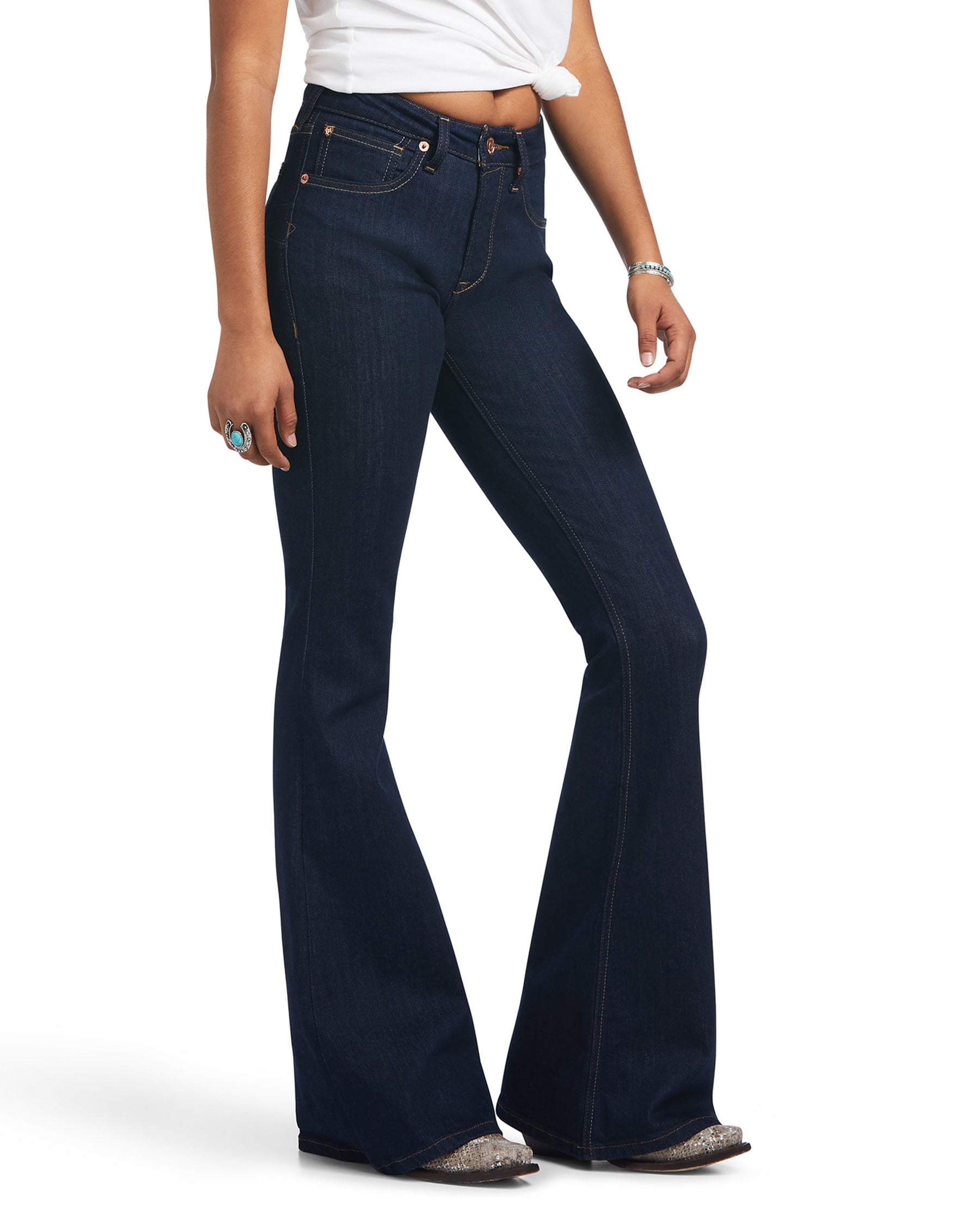 Women's R.E.A.L. High Rise Kalani Extreme Flare Jeans – Skip's