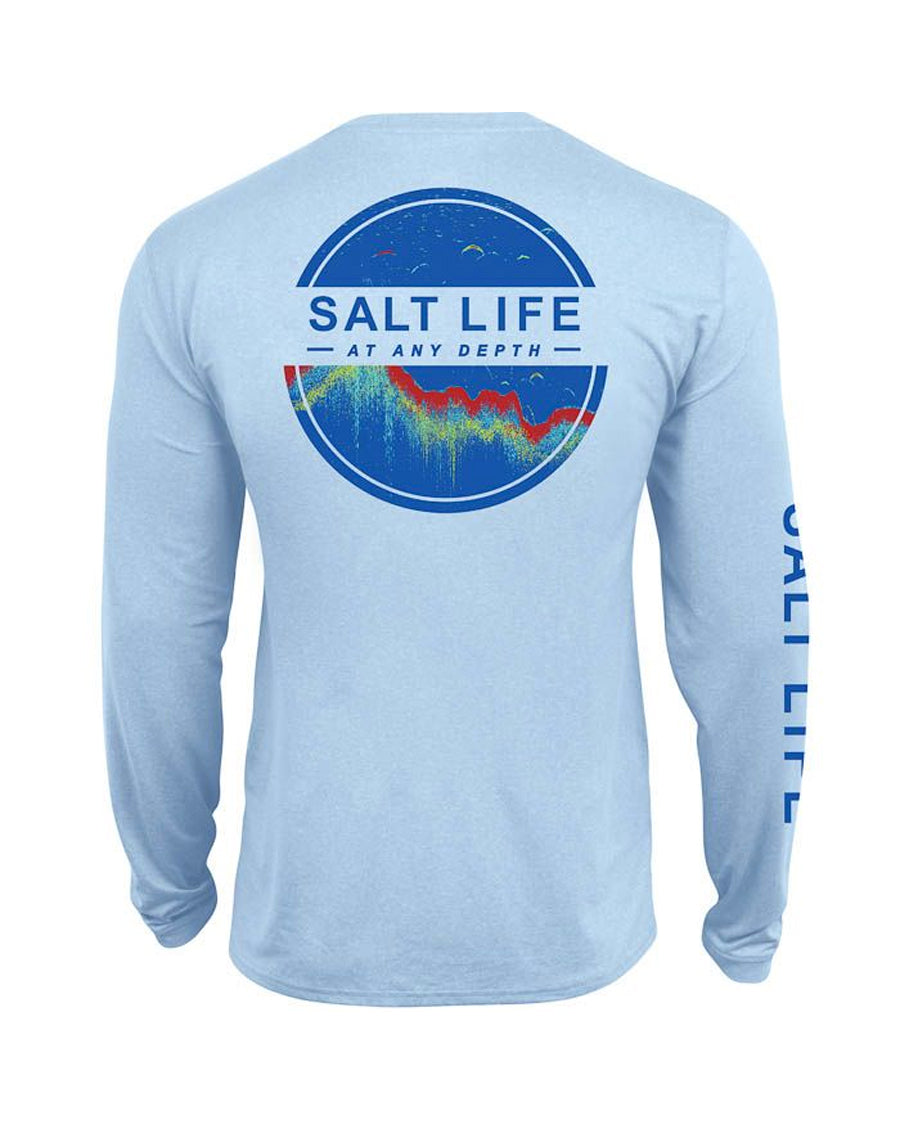 Salt Life Scheme Long Sleeve Shirt - Blue – Skip's Western Outfitters
