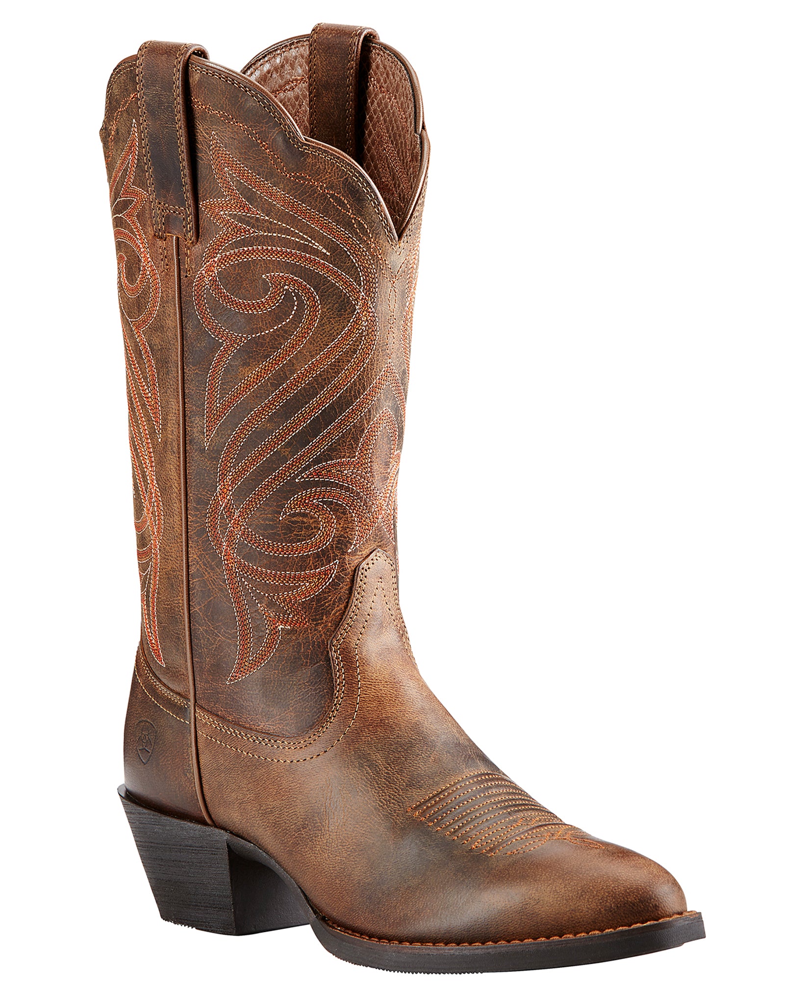 ariat women's boots round toe