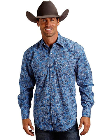 Men's Paisley Western Shirt – Skip's Western Outfitters
