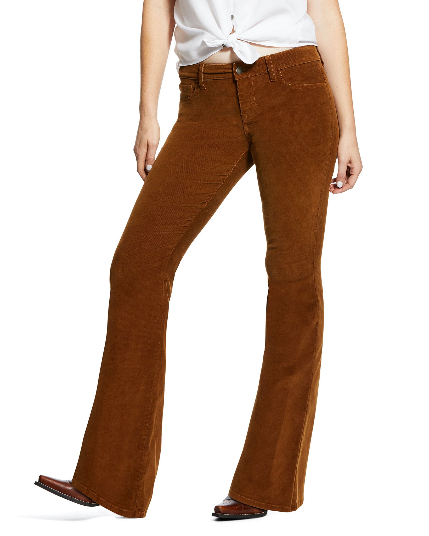 Women's Corduroy Flare Jeans – Skip's Western Outfitters