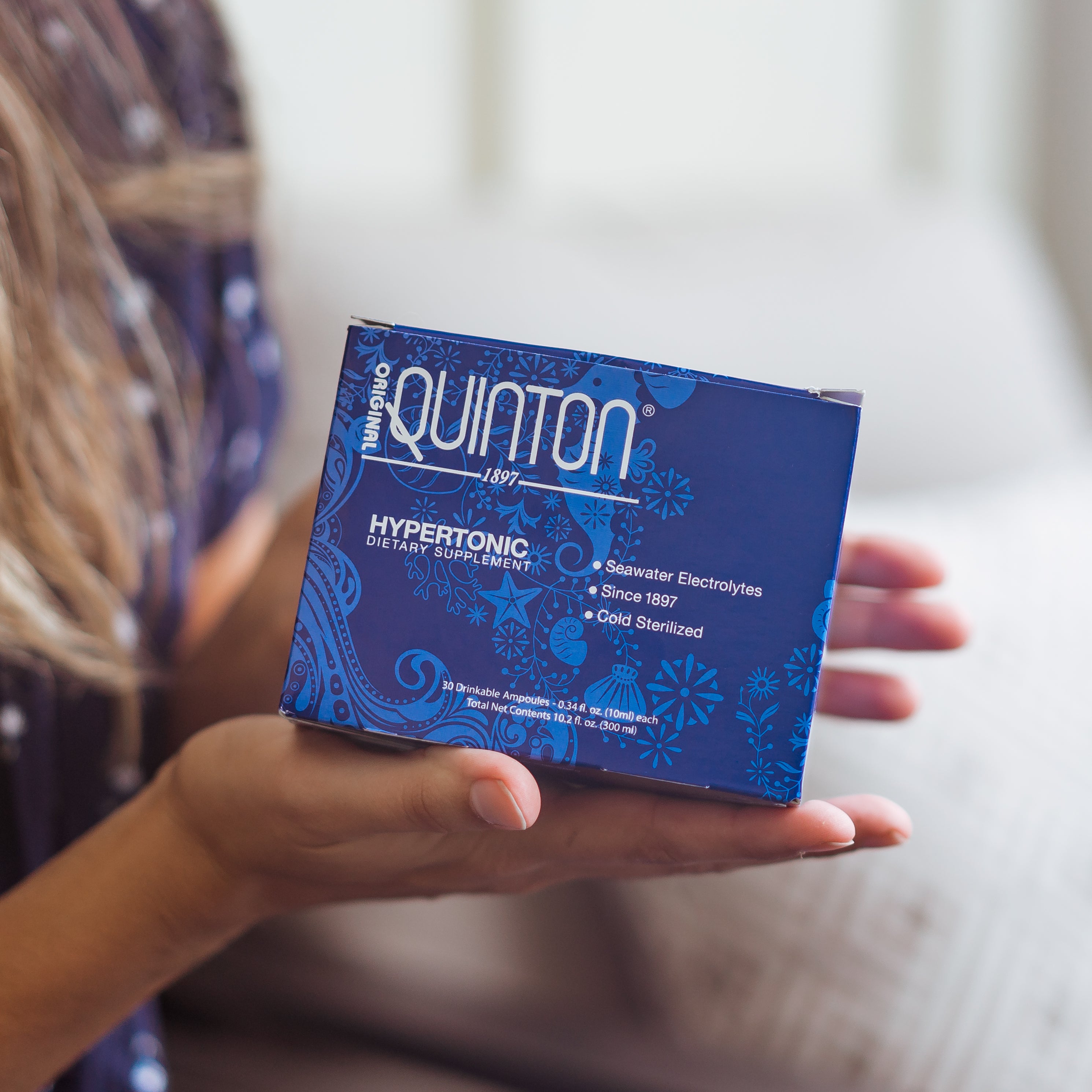 Quinton Hypertonique - Laboratoires Quinton - 30 ampoules