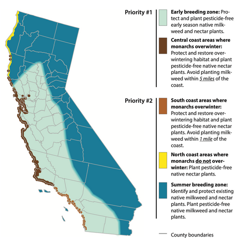 Monarch recovery Map