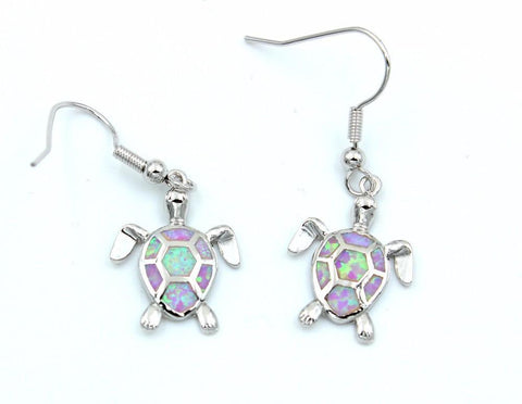 Home › Opal Sea Turtle Earrings