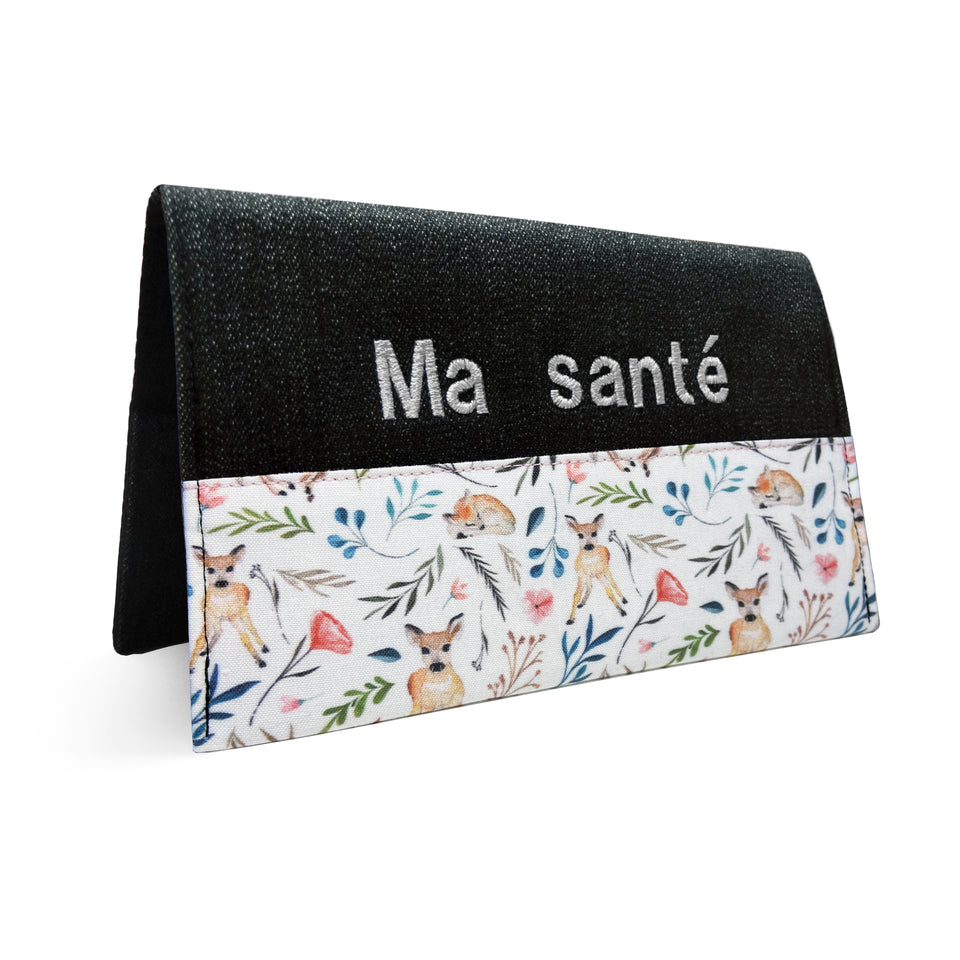 Protege Carnet De Sante Loliko Bebe Cerf Creations Loliko