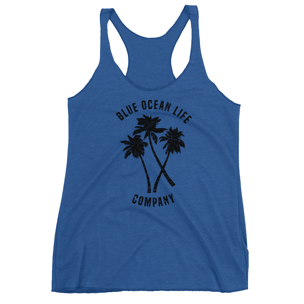 Grab Women Soft Palm Tree Tank Top from Blue Ocean Life