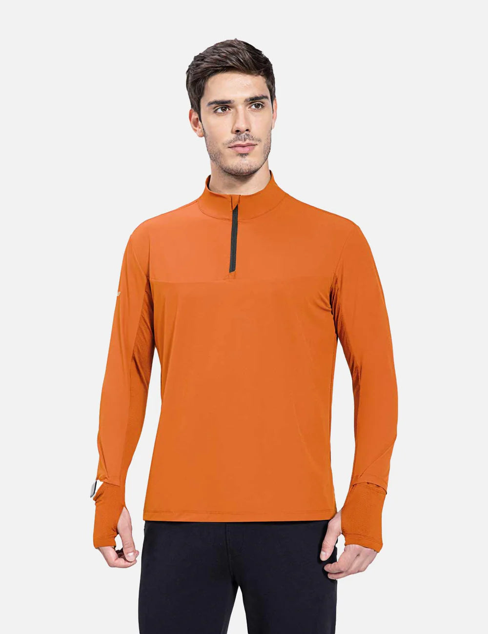 Baleaf Flyleaf Watch Window Quarter Zip Pullover