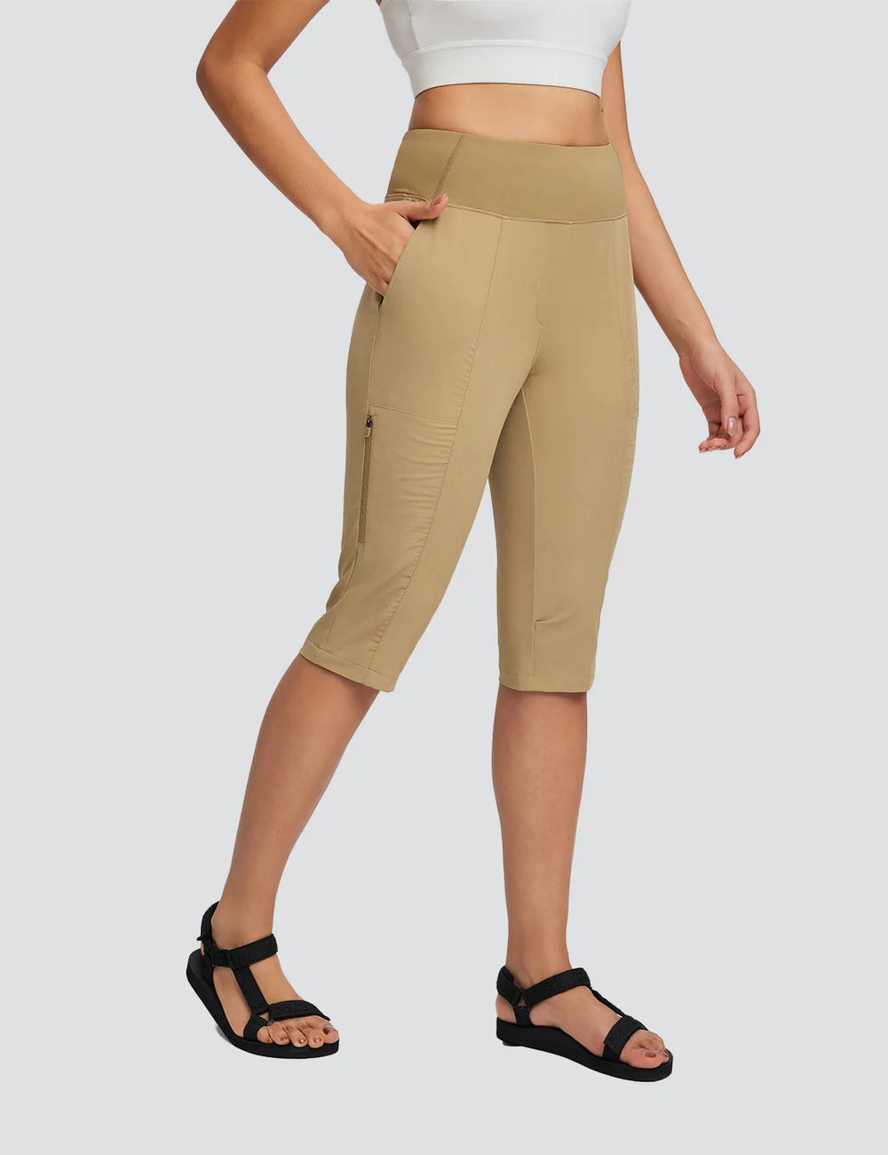 Baleaf Laureate Wrinkle Free Hiking Capris